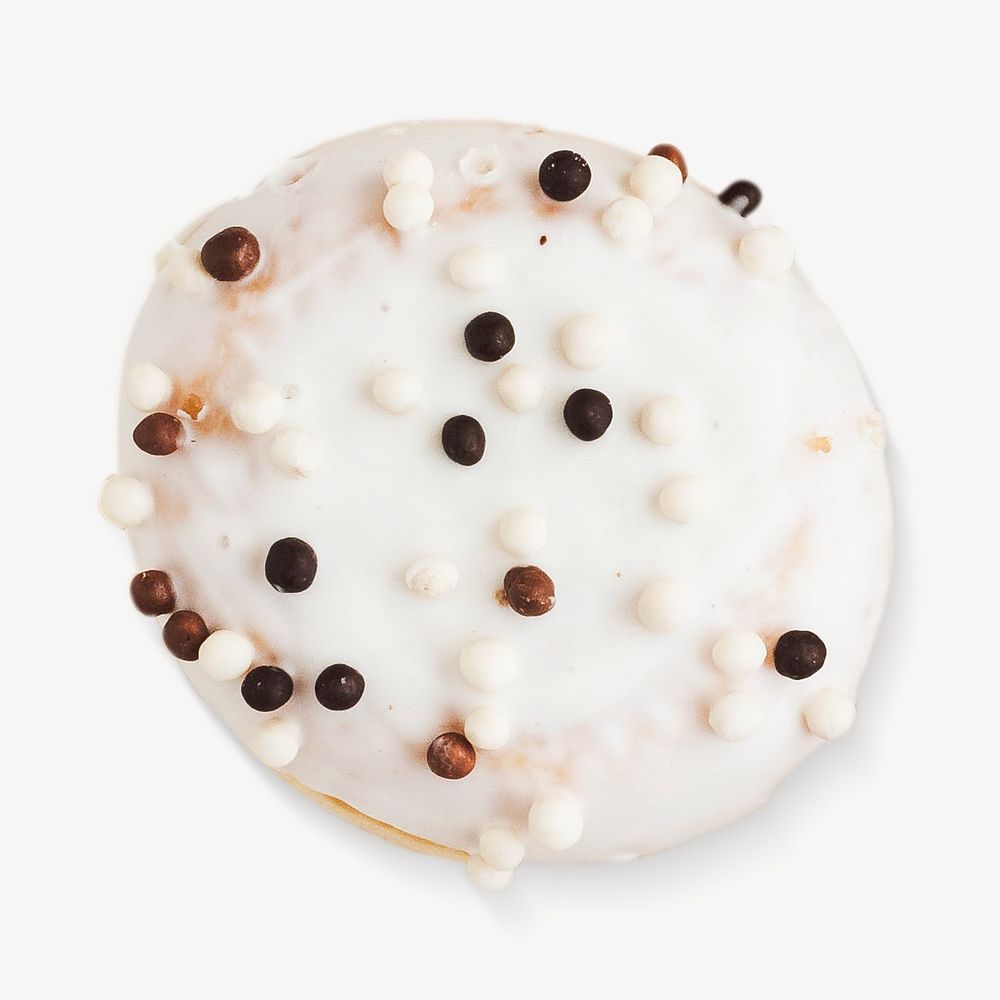 Donut glazed, isolated design