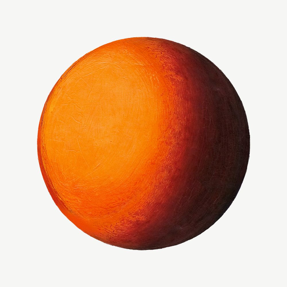 Orange ball still life by Vilhelm Lundstrom psd. Remixed by rawpixel.