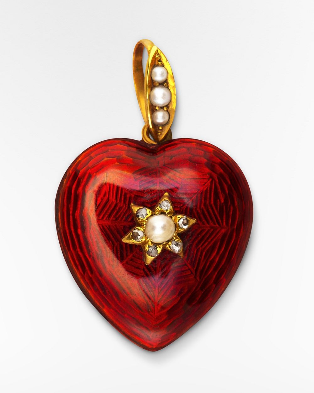 Heart locket, vintage jewelry