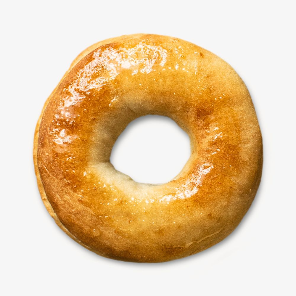 Donut image on white
