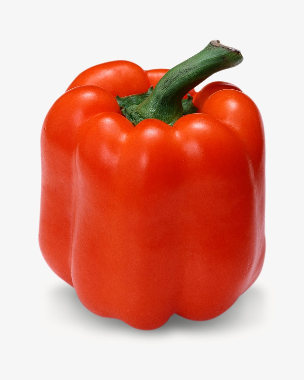 Bell pepper image on white