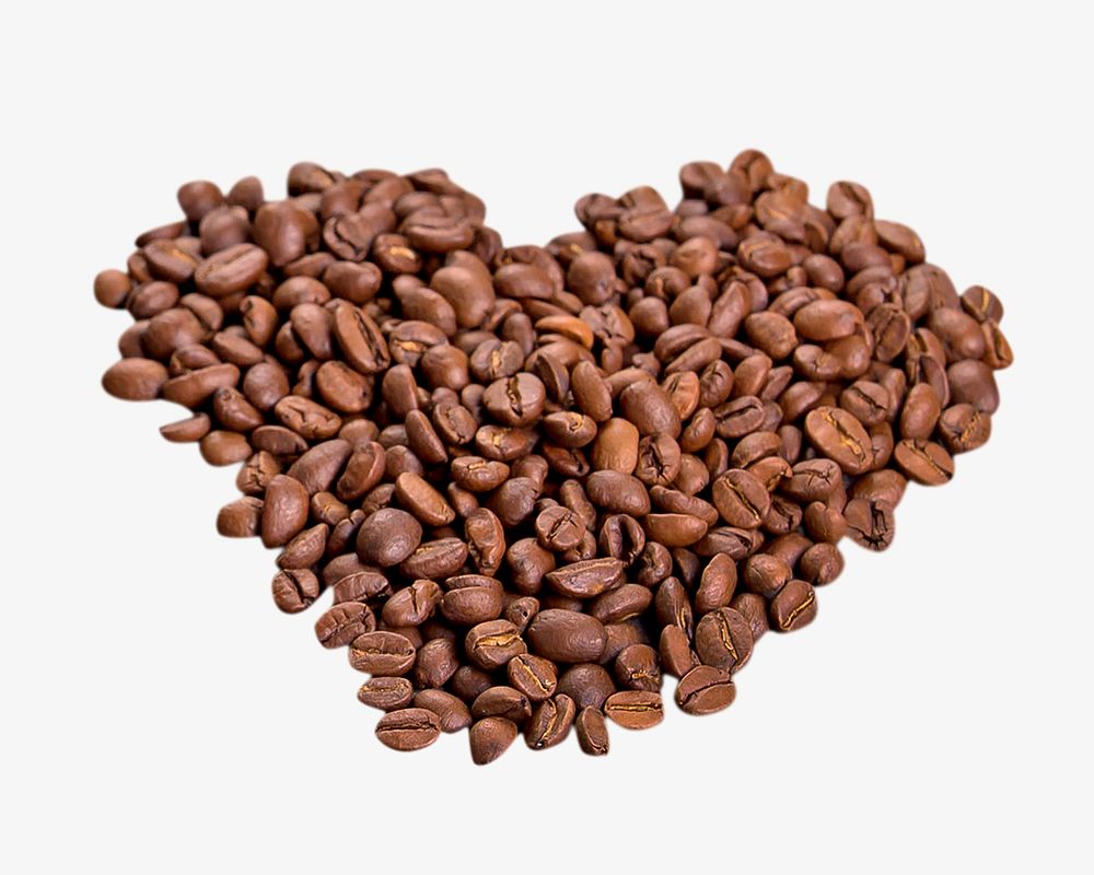 Coffee beans, isolated design