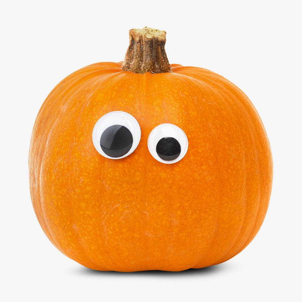 Pumpkin image on white