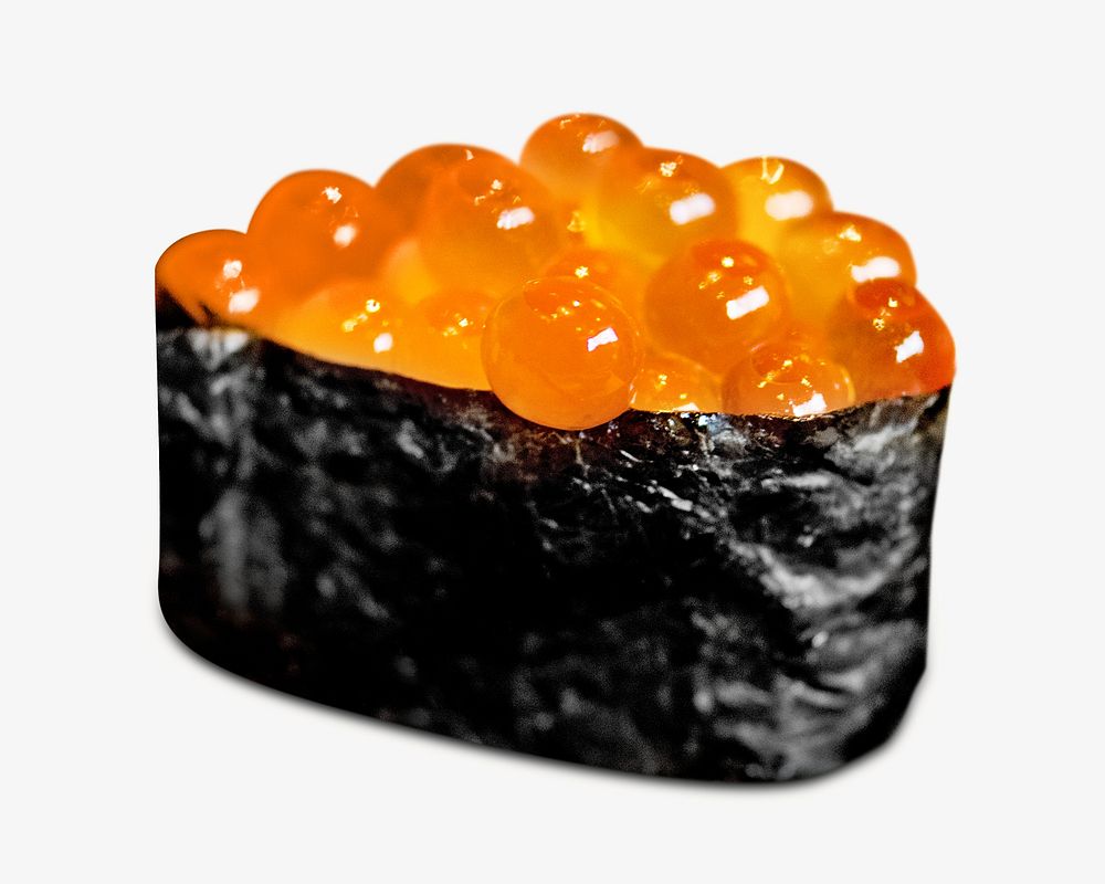Japanese sushi, isolated design