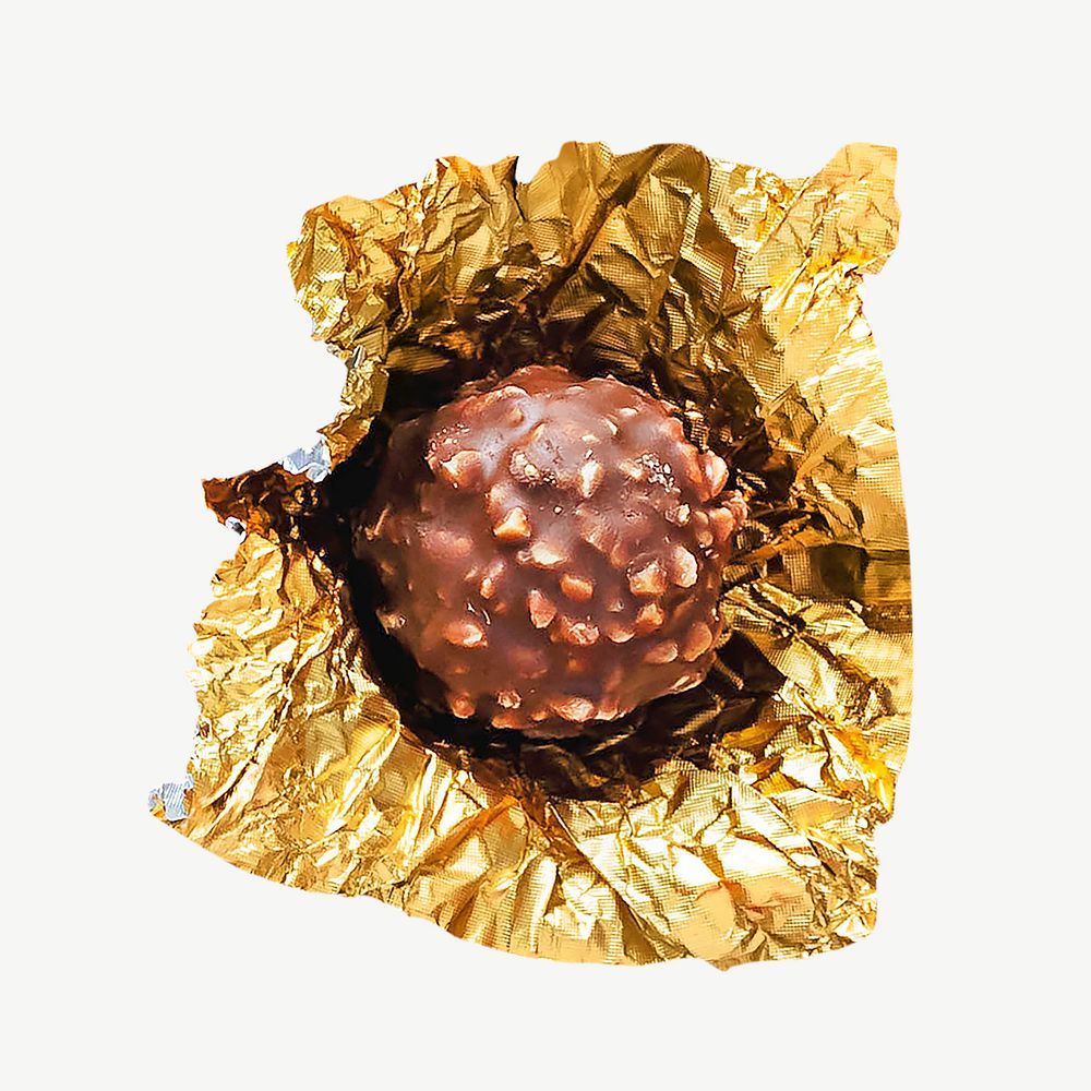 Nutty chocolates food element psd