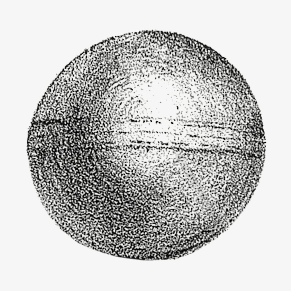 Ball drawing isolated design. Remixed by rawpixel.