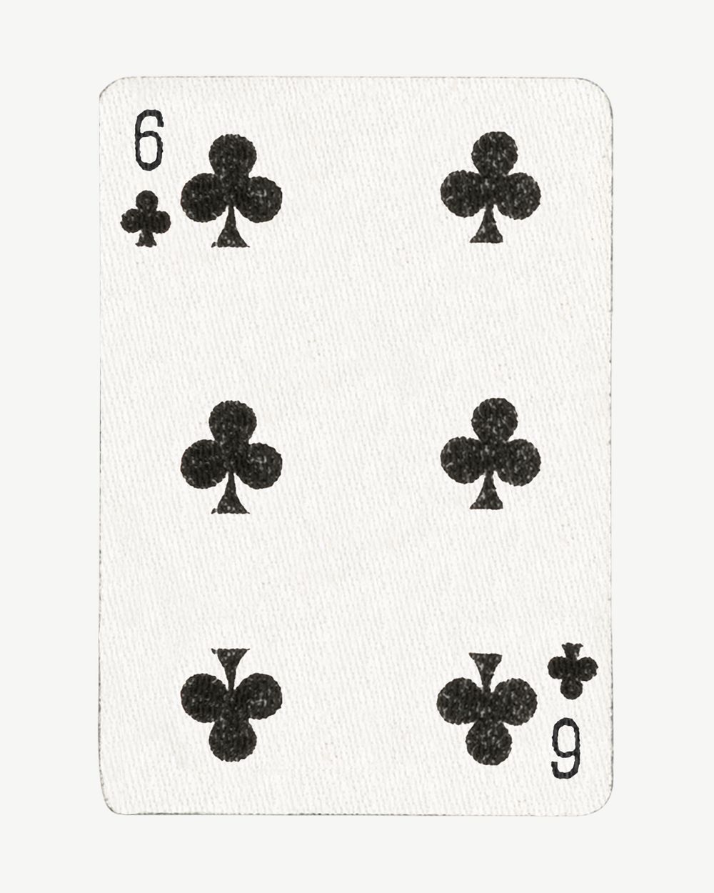 6  clover poker card collage element psd. Remixed by rawpixel.