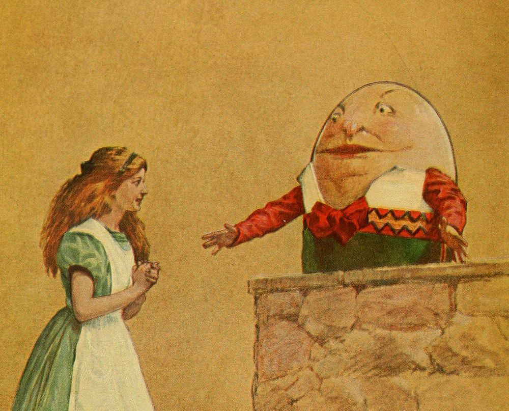 "Alice's adventures in Wonderland" and "Through the looking glass" (1915) by Lewis Carroll.