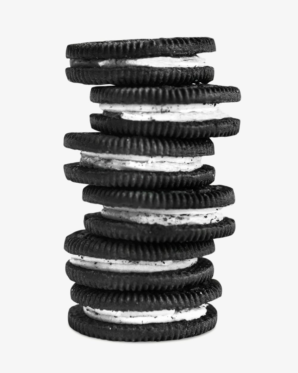 Stack of cookie and cream image element