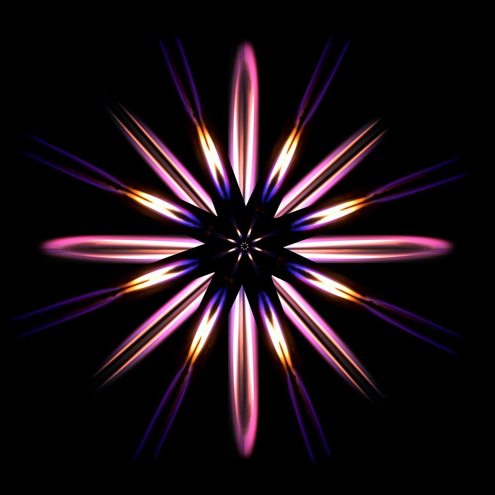 Olson Microgravity Flame (2011) space art by NASA. Original public domain image from Wikimedia Commons. Digitally enhanced…