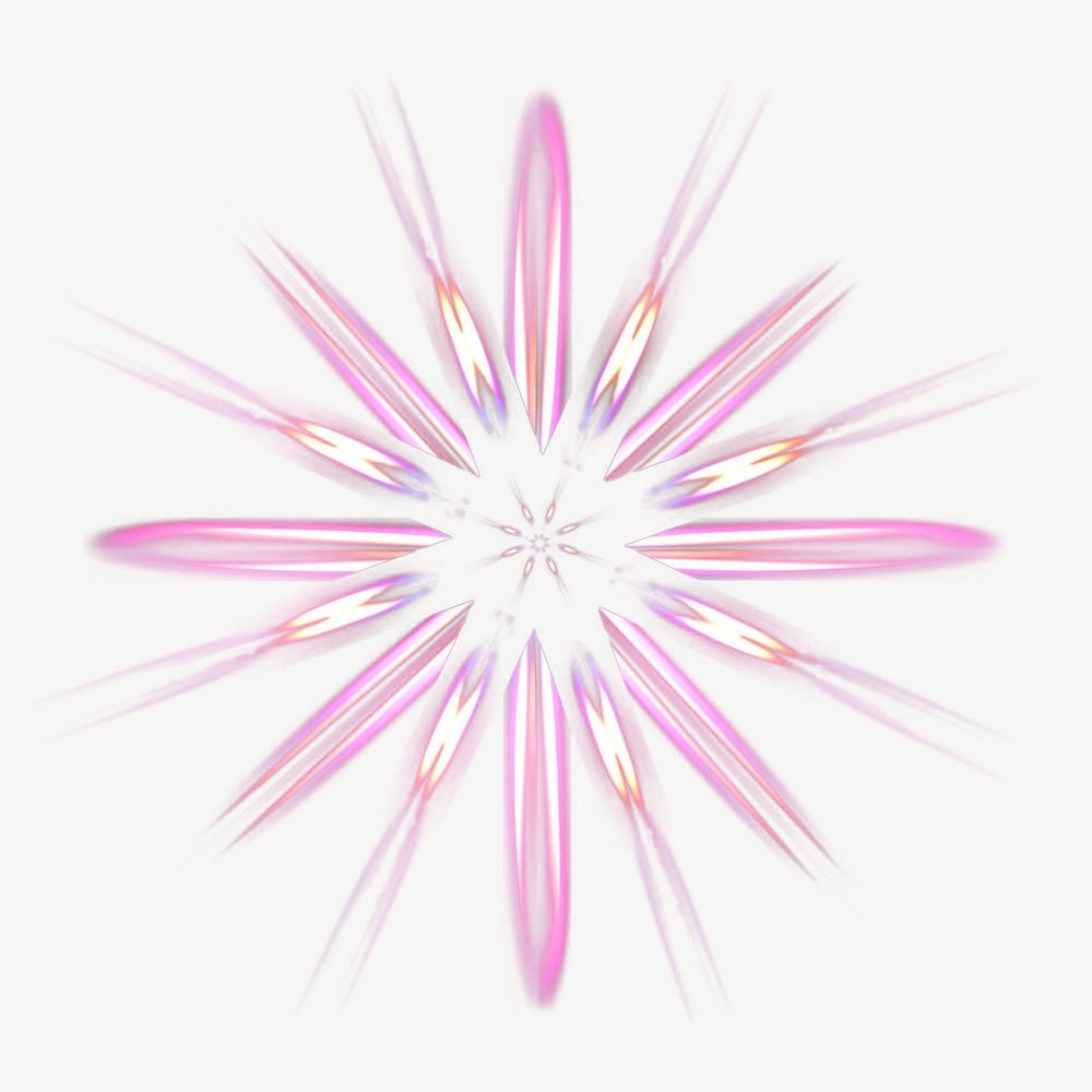 Pink flare illustration. Remixed by rawpixel.