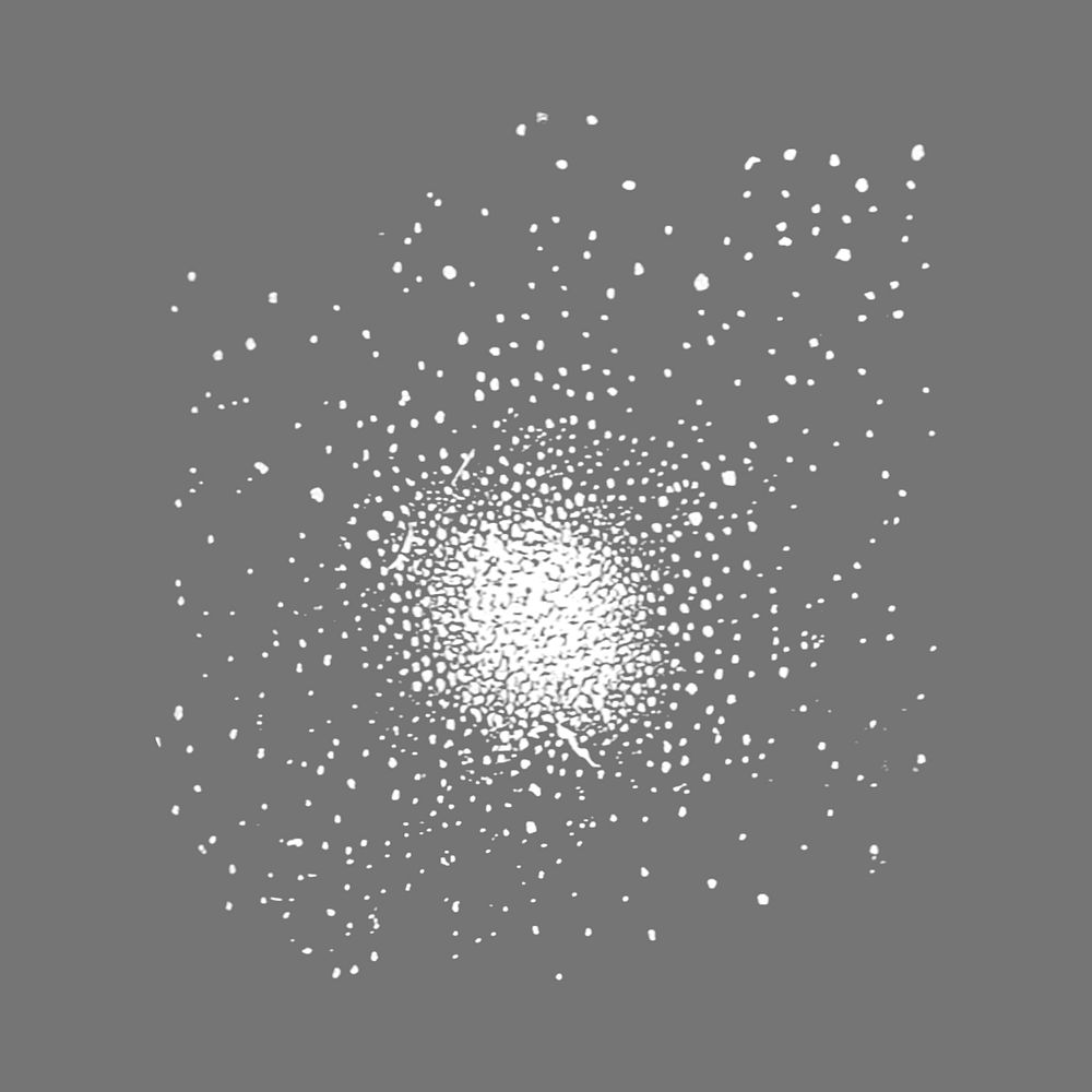 Globular cluster illustration psd. Remixed by rawpixel.
