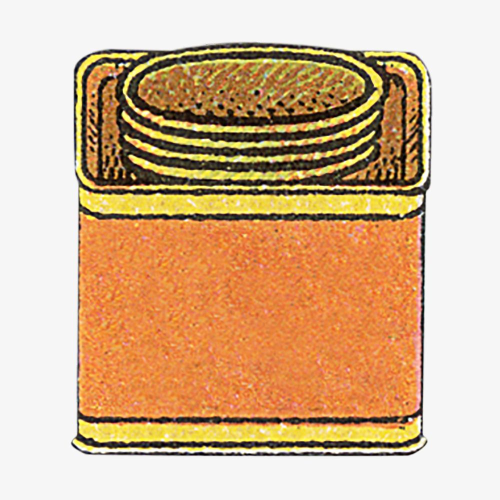 Vintage tea box chromolithograph illustration. Remixed by rawpixel.