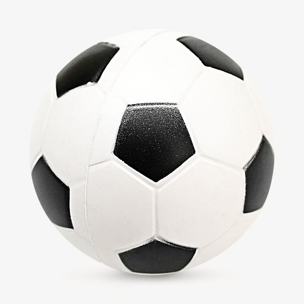Football image on white design