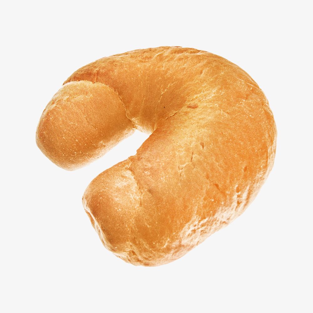 French bagel Isolated image