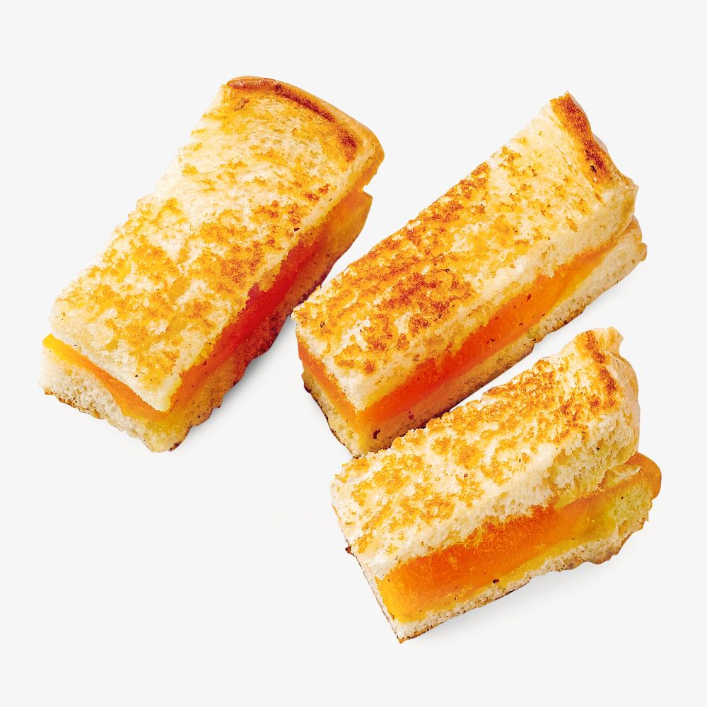 Grilled cheese, isolated design