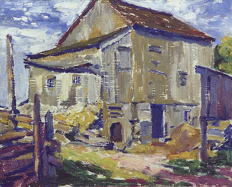 Barn (between 1890 and 1933) by Ernest Fuhr