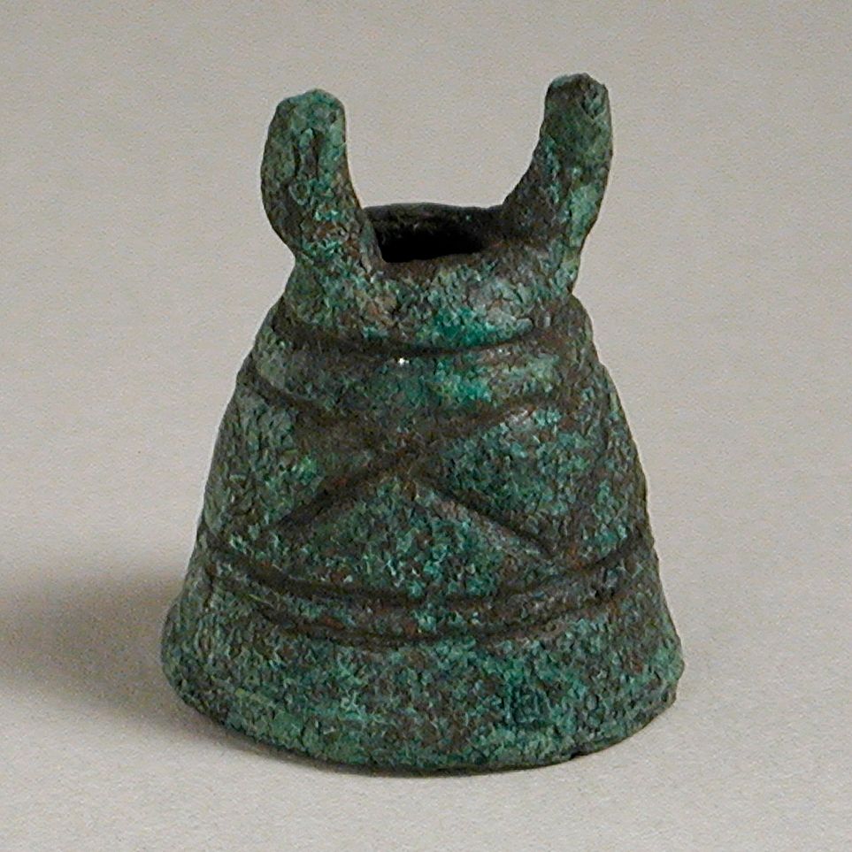 Bell with Geometric Decoration