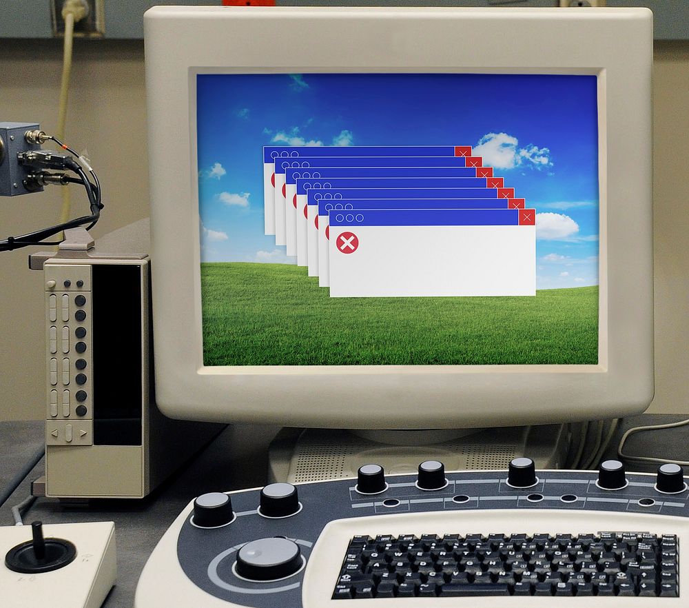 Error computer screen