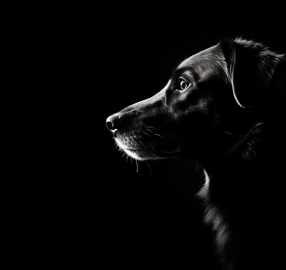 A dog photography portrait animal. AI generated Image by rawpixel.