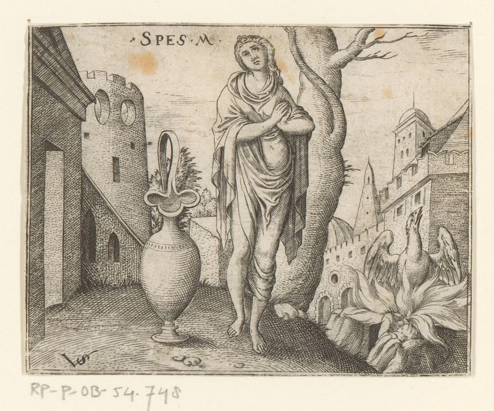 Hoop (Spes) (1524 - 1562) by Virgilius Solis