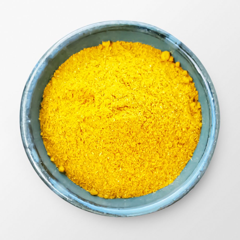 Turmeric powder in a bowl, food photography psd