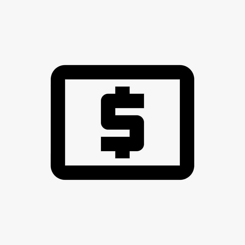 Local ATM icon, financial symbol, filled style vector