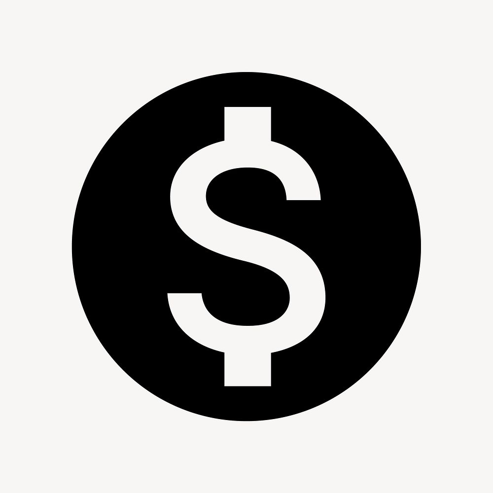 Monetization On icon, financial symbol, filled style vector