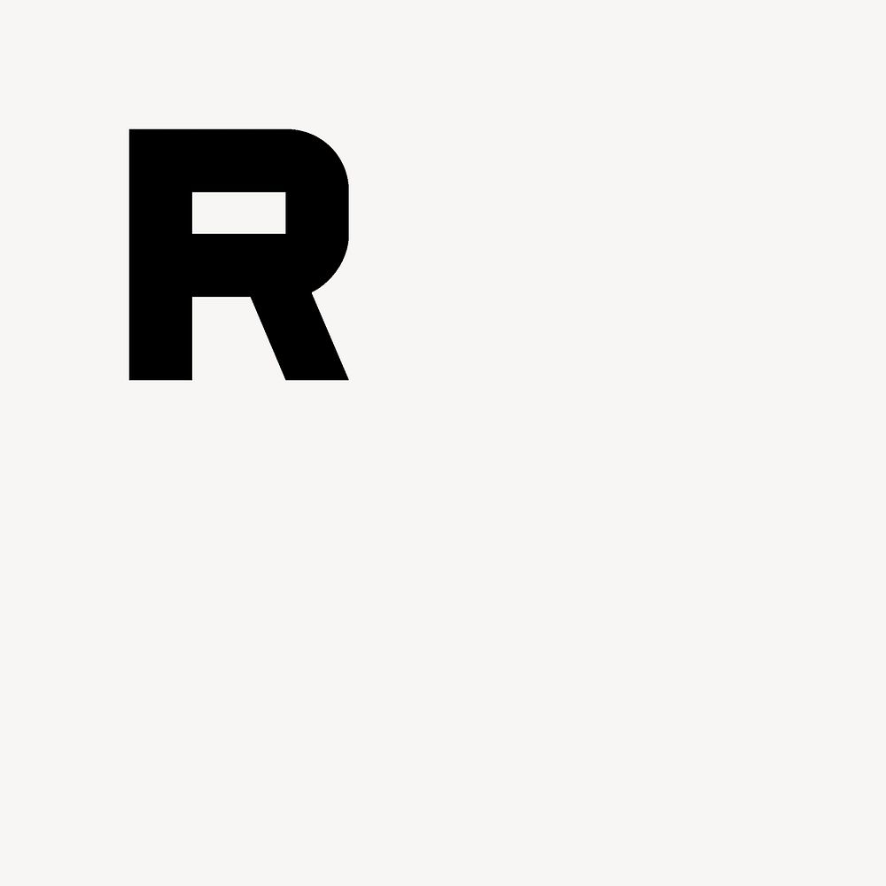 R Mobiledata symbol, device icon, outline style psd