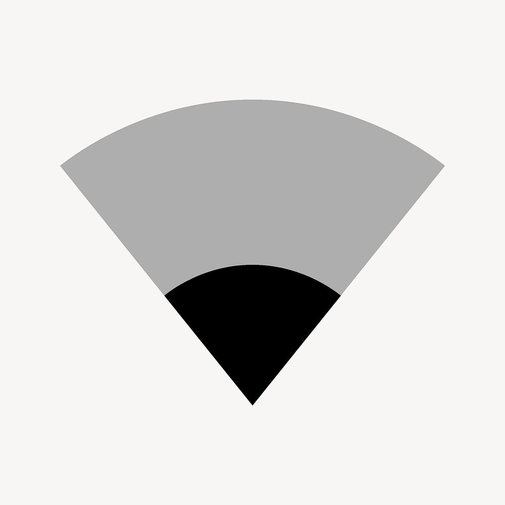 Signal Wifi 3 Bar, device icon, two tone style vector