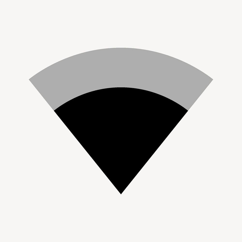 Signal Wifi 3 Bar, device icon, two tone style vector