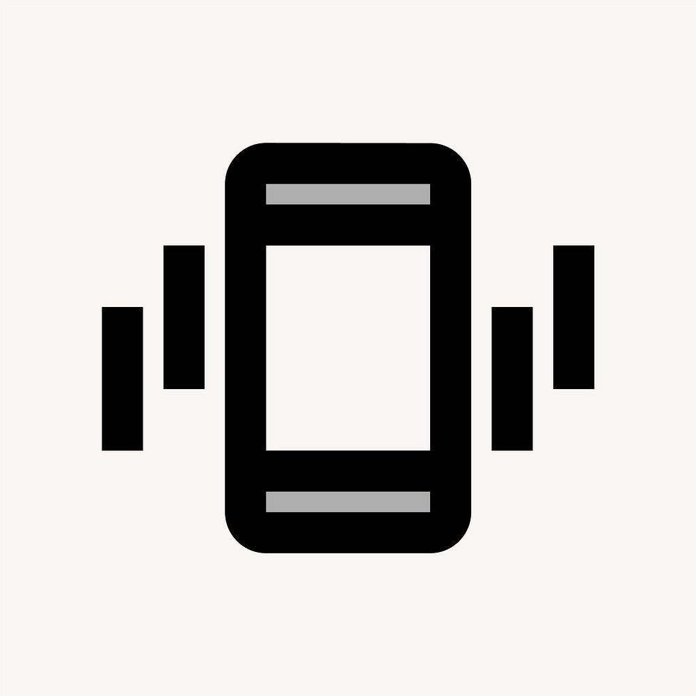 Edgesensor High, device icon, two tone style vector