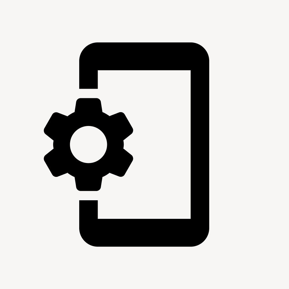 Phonelink Setup, communication icon, two tone style psd