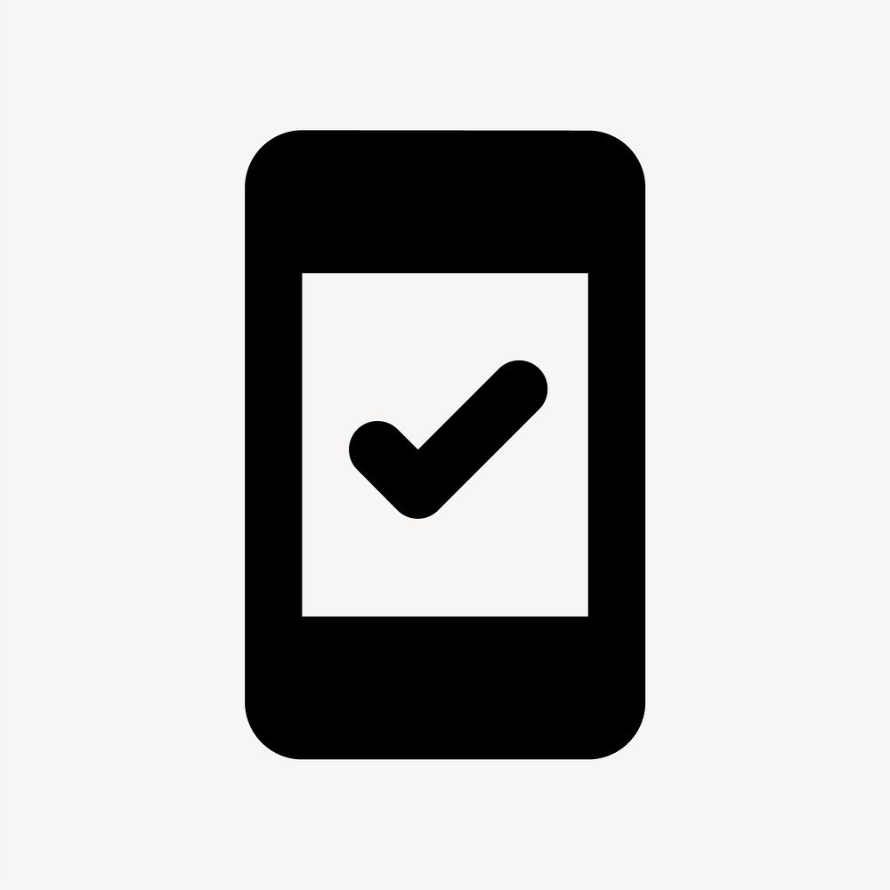 Security Update Good, device icon, round style vector