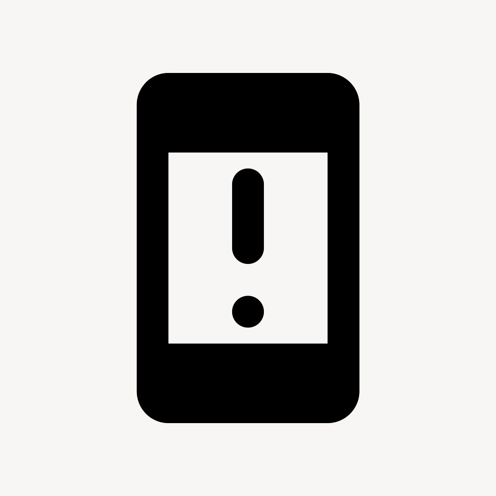 System Security Update Warning, device icon, round style psd