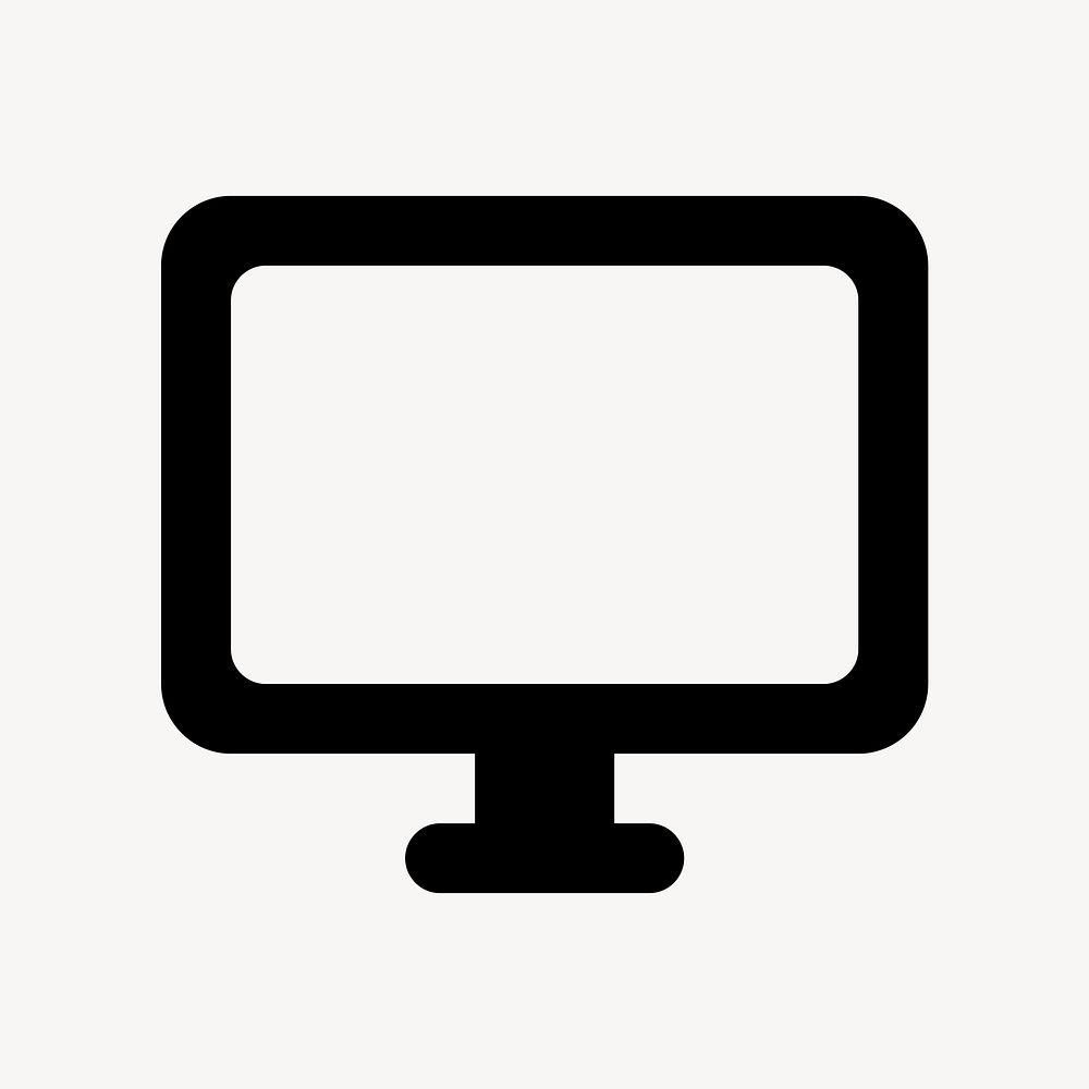 Desktop Windows, hardware icon, round style psd