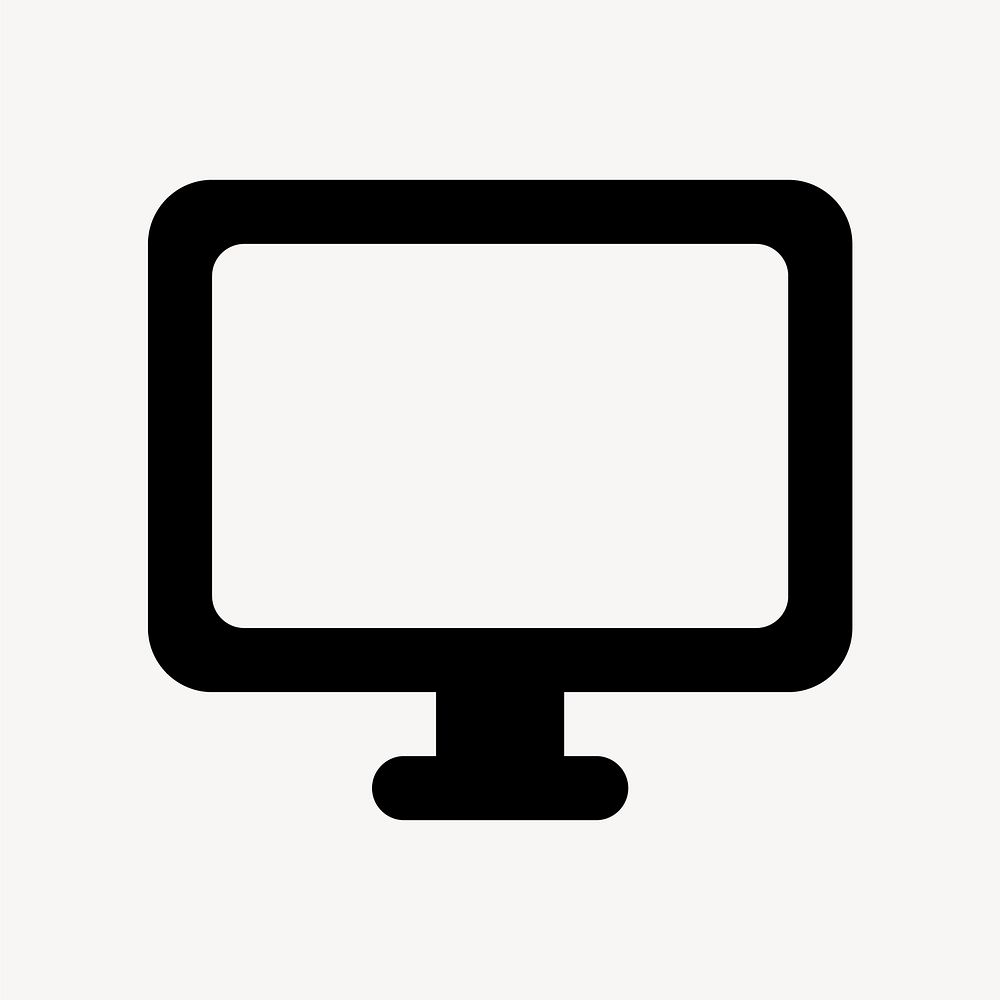 Desktop Windows, hardware icon, round Free Icons rawpixel