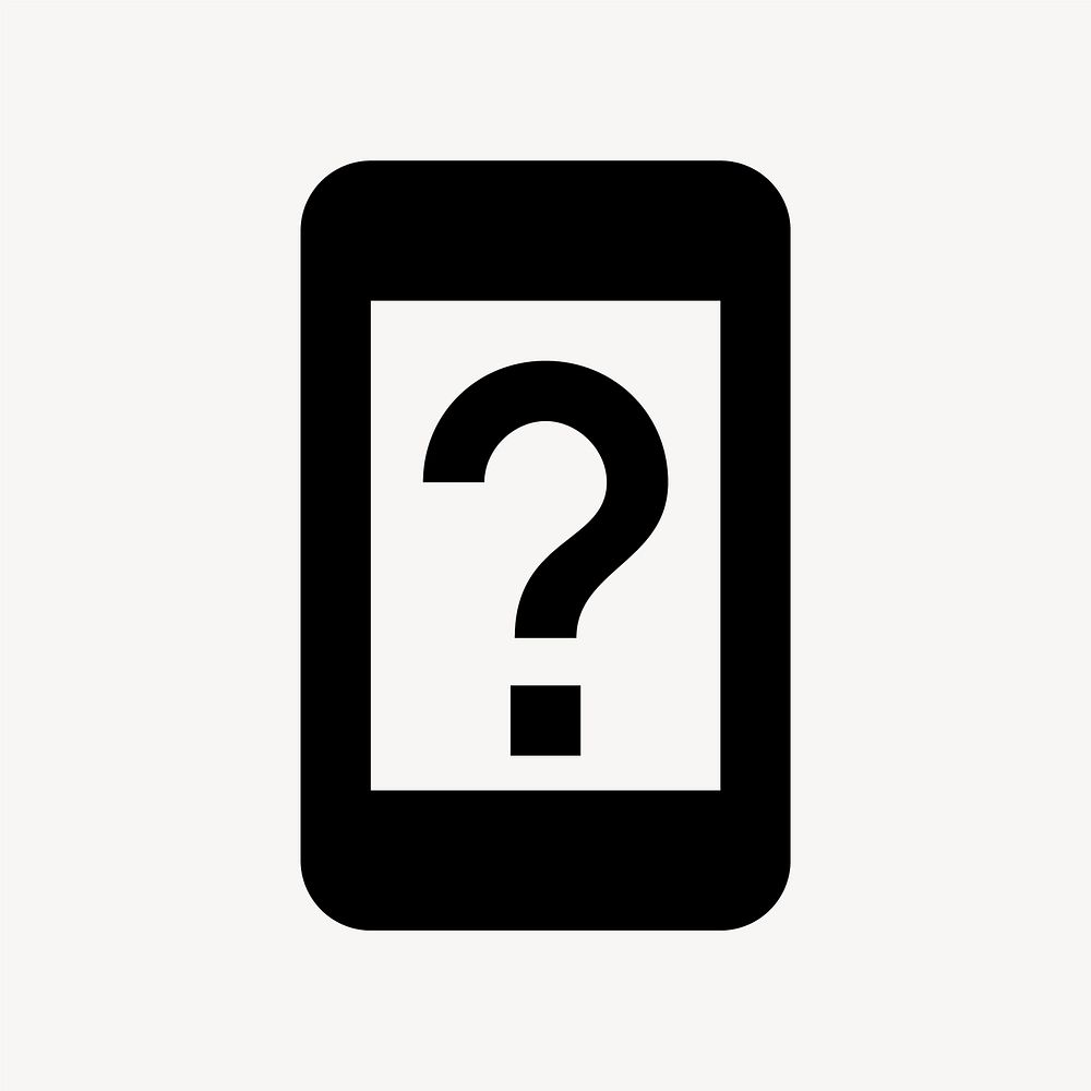 Device Unknown, hardware icon, outlined style vector