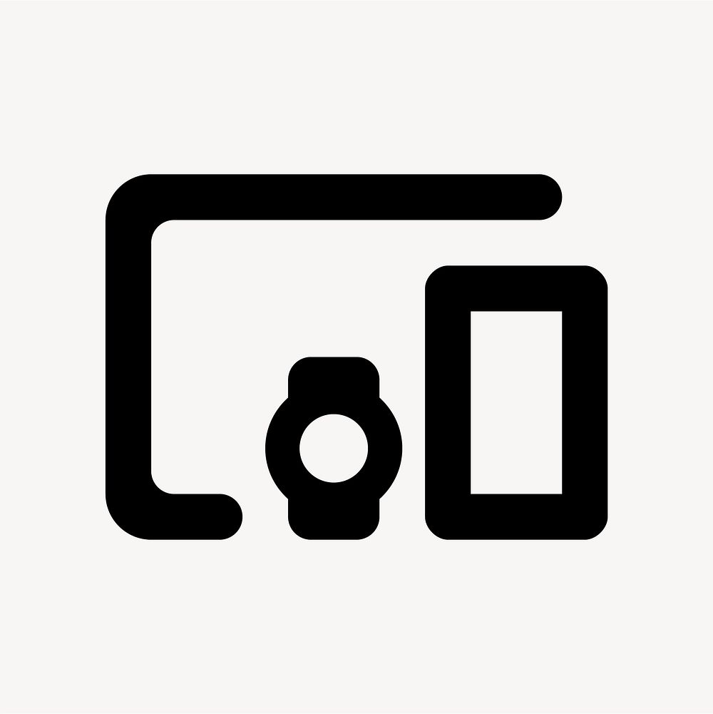 Devices Other, hardware icon, round style vector