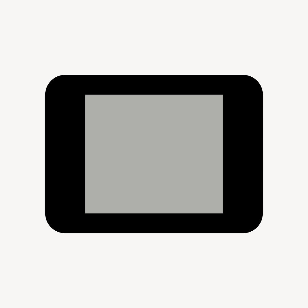 Tablet, hardware icon, two tone style psd