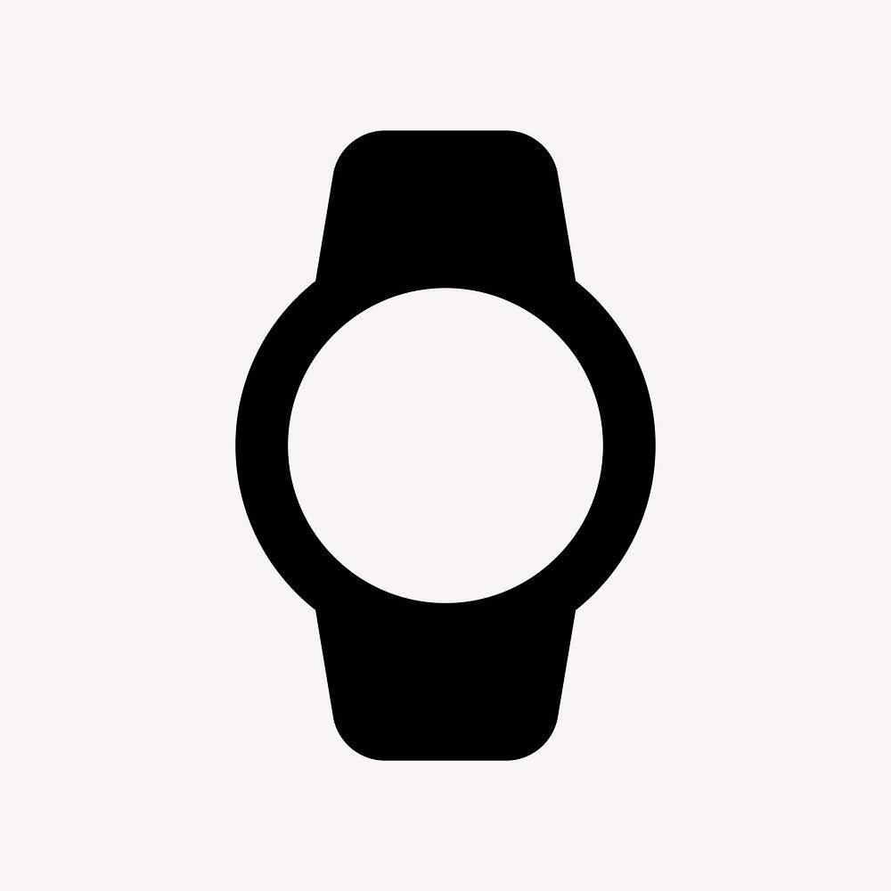 Watch, hardware icon, round style psd