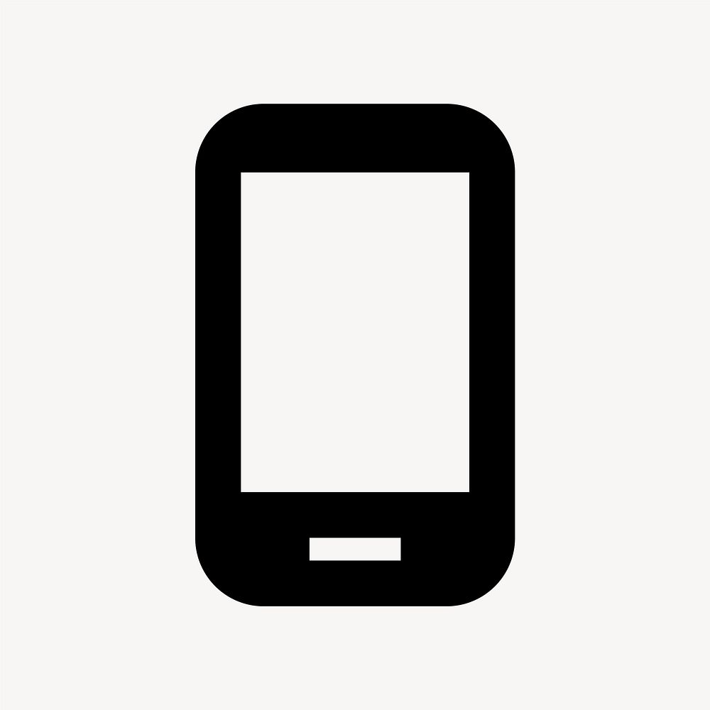 Phone Android, hardware icon, outlined style vector