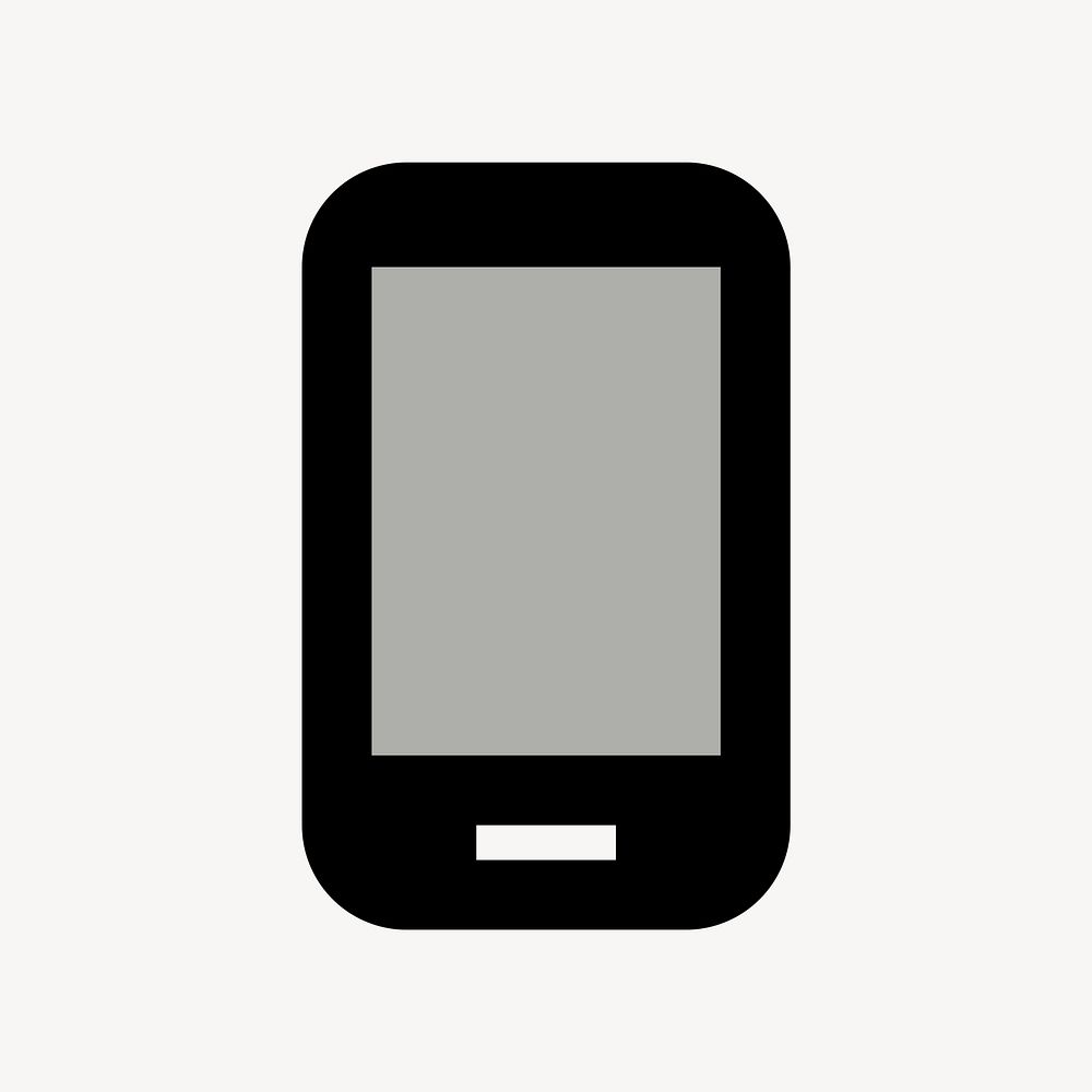 Phone Android, hardware icon, two tone style psd
