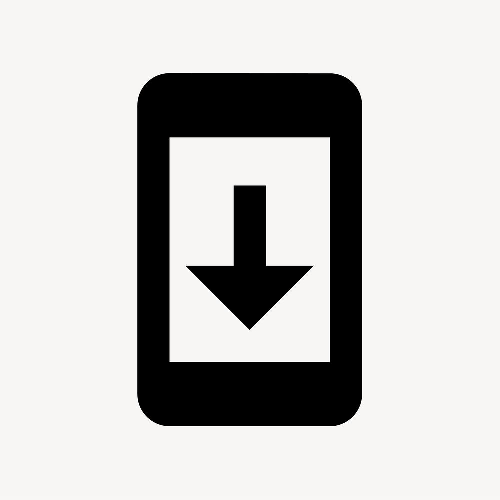 System Update, notification icon, outlined style vector
