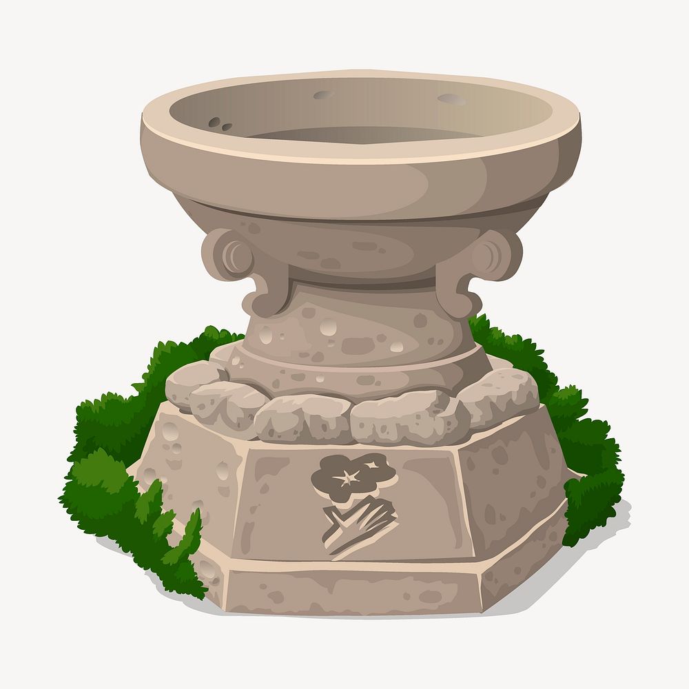 Shrine, game icon illustration. Free public domain CC0 image.