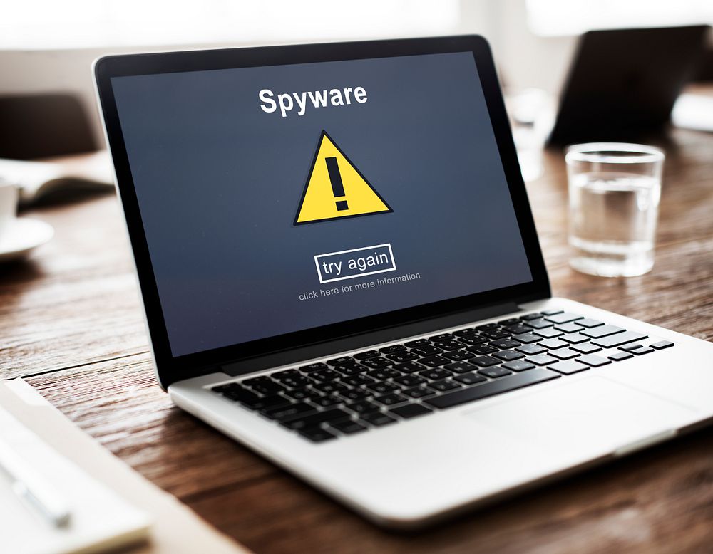 Spyware Computer Hacker Spam Phishing Malware Concept