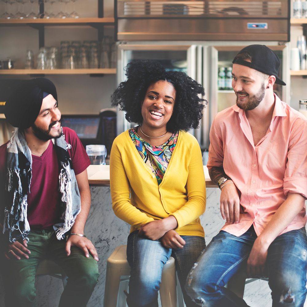 Group Of Diverse Friends Hanging | Premium Photo - Rawpixel