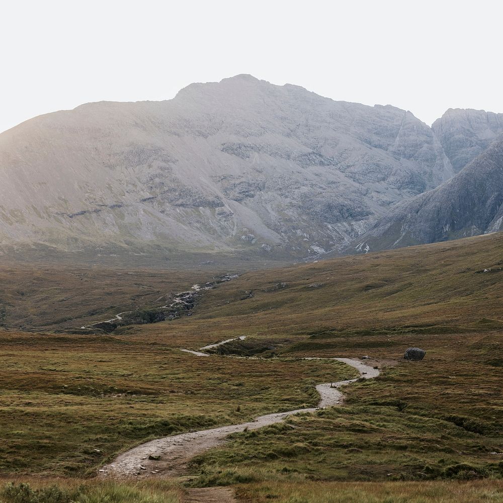 Scottish Highlands nature, Instagram post background