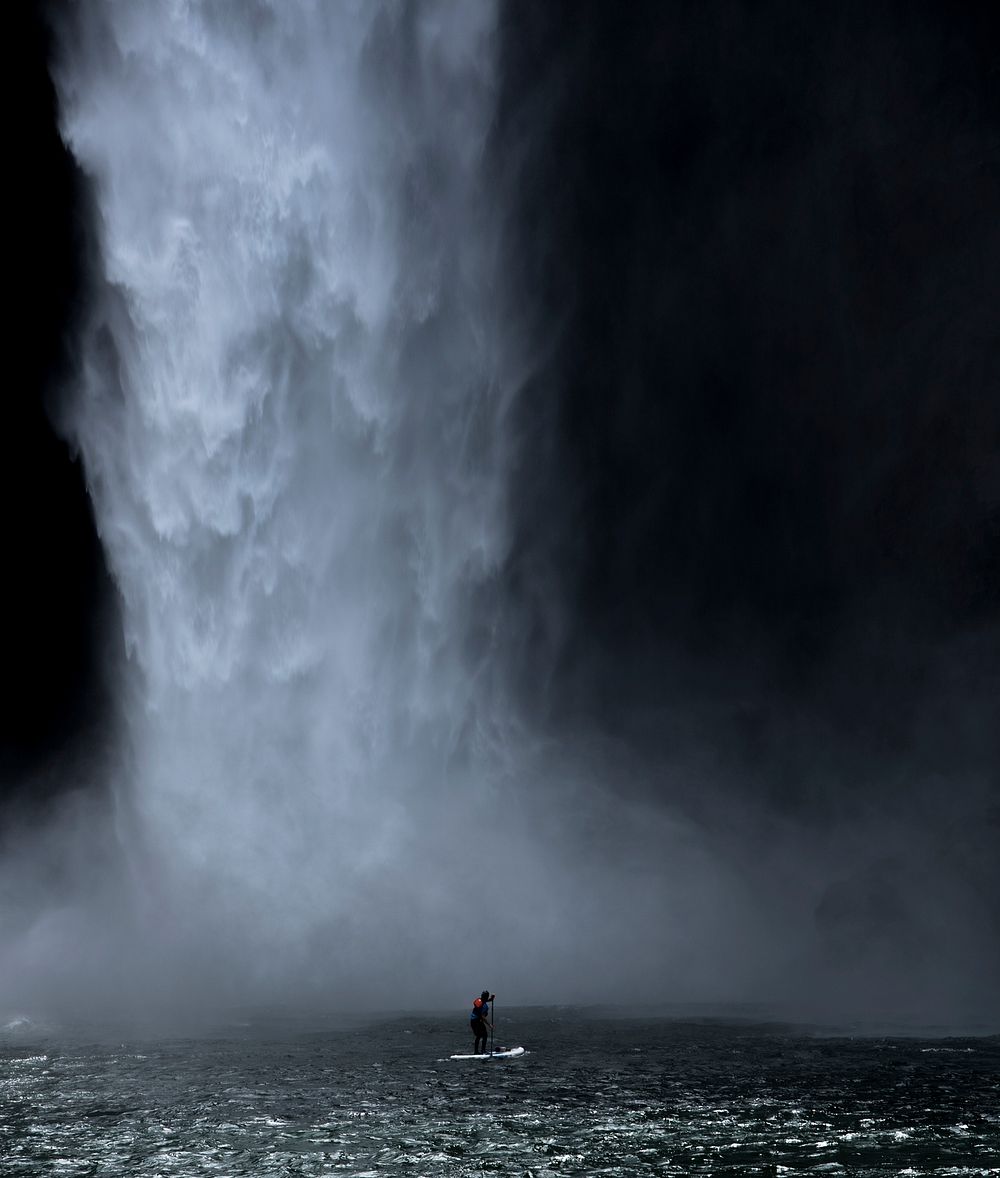 Beautiful view of Snoqualmie Falls in Washington, USA