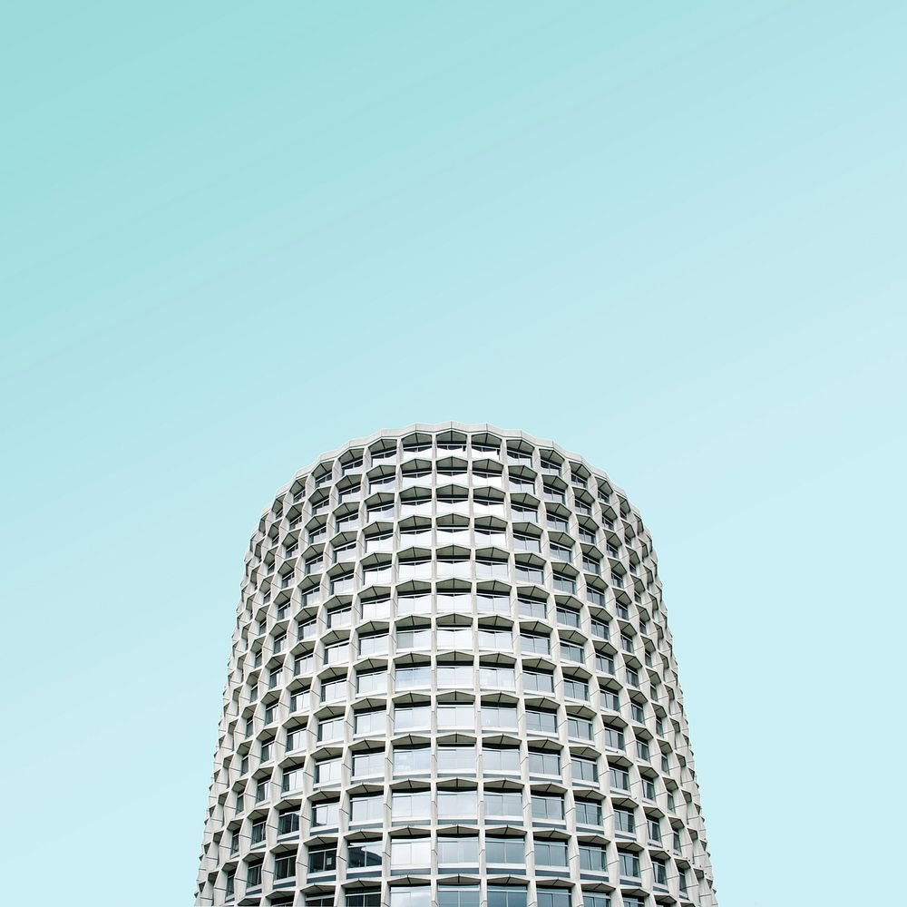 Modern building in London, United Kingdom